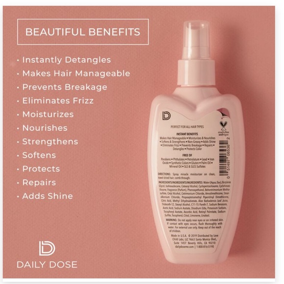 Daily Dose Leave In Conditioner - Picture 2 of 5